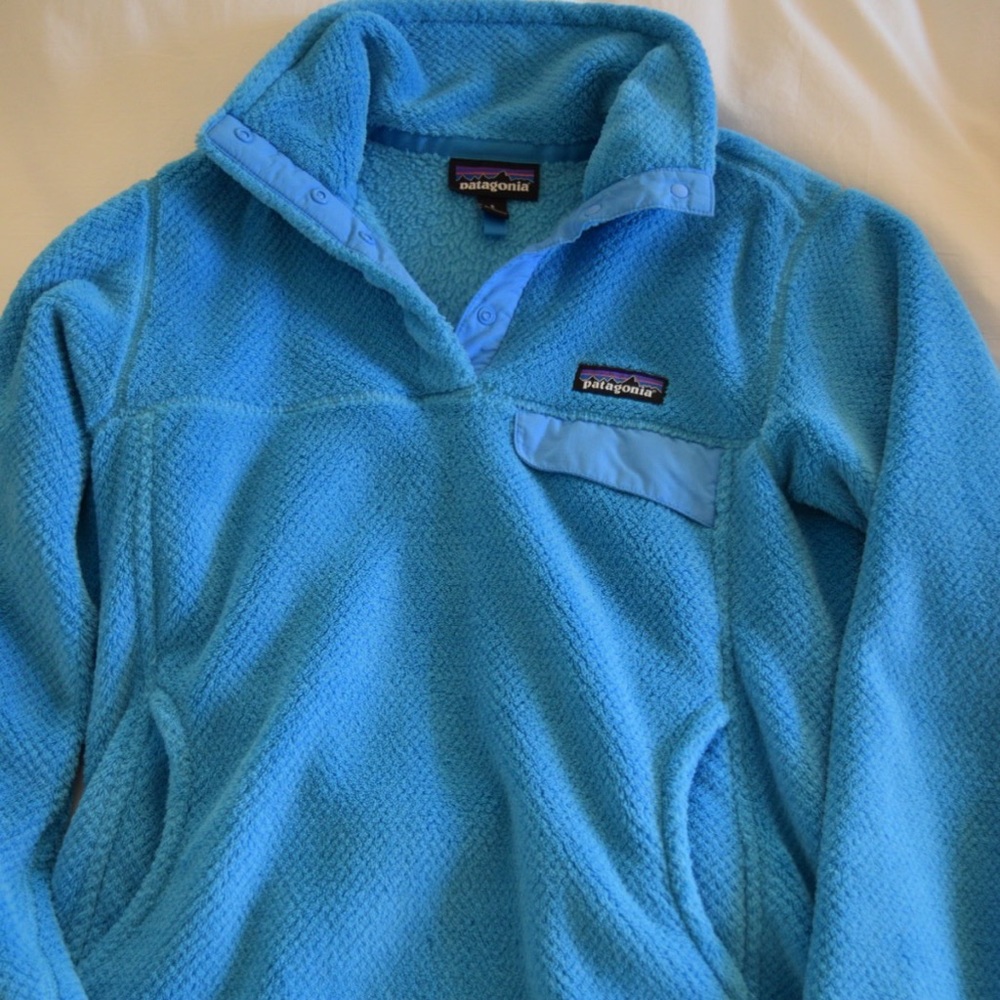 Patagonia Re-Tool Snap-T Fleece in Port Blue
